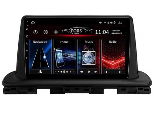 Штатна магнітола FORS.auto М300 для Kia Cerato (3+32Gb, 9") 2018+