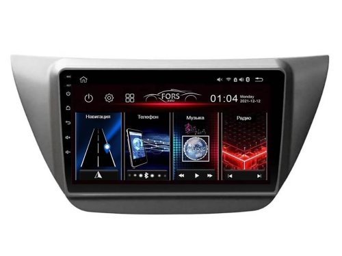 Штатная магнитола FORS.auto М300 для Mitsubishi Lancer IX (9 inch, grey) 2006