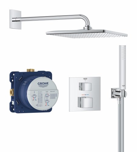 Душевая система скрытого монтажа Grohe QuickFix Precision Vitalio Rain Mono 310 Cube (34879000)