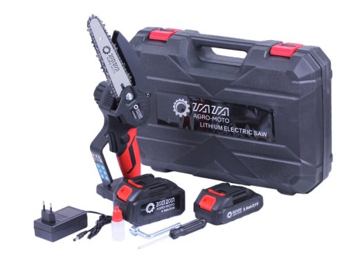 Пила аккумуляторная "мини" TM-CS401BLi 6" 21V 2 АКБ (2A; 3A) + зарядное устройство ТАТА