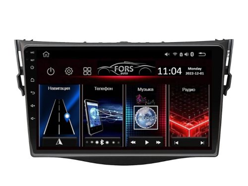 Штатная магнитола FORS.auto FS 1 LITE-2 для Toyota RAV4 2006-2012