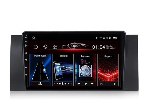 Штатная магнитола FORS.auto FS 1 LITE для BMW 5-Series (E39) 1995-2003/X5 (E53) 1999-2006