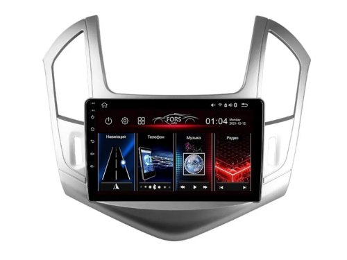 Штатная магнитола FORS.auto FS 1 LITE для Chevrolet Cruze (9 inch, silver) 2013+