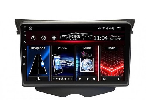 Штатная магнитола FORS.auto FS 1 LITE для Hyundai Veloster (1+32Gb, 9") 2011-2017