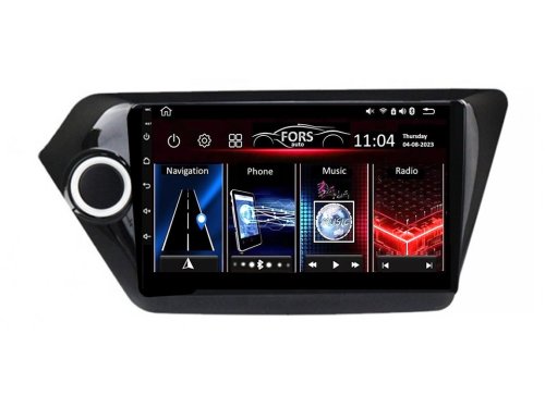 Штатная магнитола FORS.auto FS 1 LITE для Kia K2/Rio (1+32Gb, 9") 2012-2015