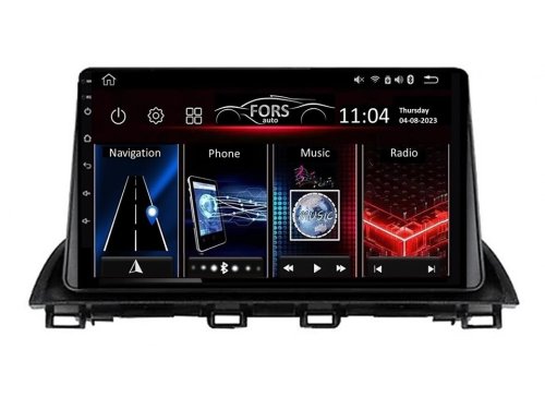 Штатная магнитола FORS.auto FS 1 LITE для Mazda 3 Axela (1+32Gb, 9") 2014-2019