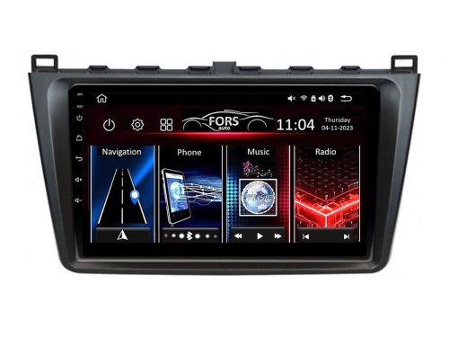 Штатная магнитола FORS.auto FS 1 LITE для Mazda 6 (1+32Gb, 9") 2008-2013