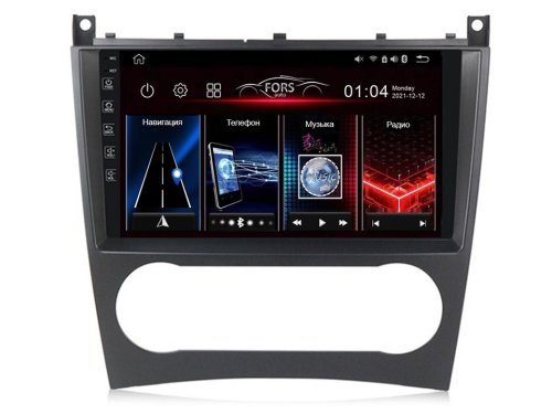 Штатная магнитола FORS.auto FS 1 LITE для Mercedes Benz W203/W209/W169/W219/A160/C180 2004-2012