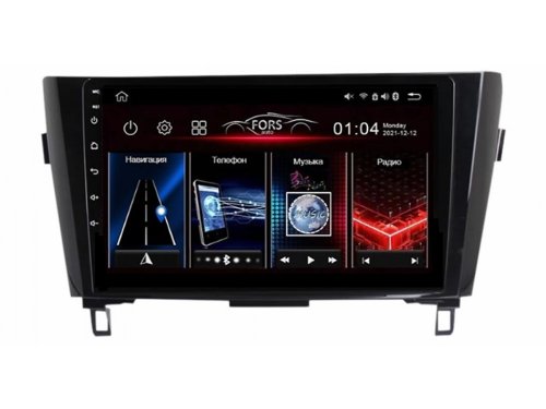 Штатная магнитола FORS.auto FS 1 LITE для Nissan Qashqai/X-trail (климат и кондиционер) 2013-2020