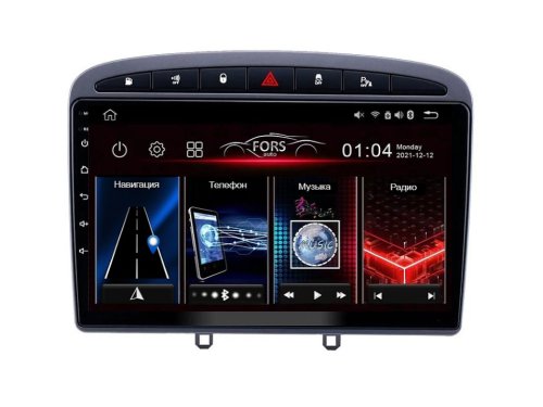 Штатная магнитола FORS.auto FS 1 LITE для Peugeot 408 2007-2013