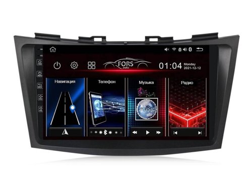 Штатная магнитола FORS.auto FS 1 LITE для Suzuki Swift 2011-2016