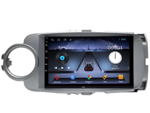 Штатная магнитола FORS.auto FS 1 LITE для Toyota Yaris/Vitz (9 inch) 2012+