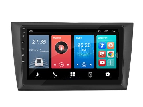 Штатная магнитола FORS.auto FS 1 LITE для Volkswagen Golf 6 (9 Iinch) 2008-2012