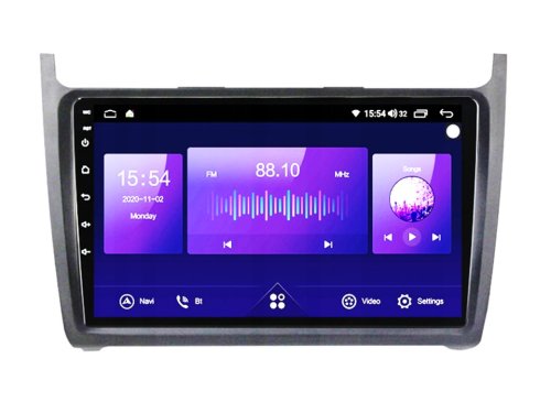 Штатная магнитола FORS.auto FS 1 LITE для Volkswagen Polo (9 Iinch, silver) 2014+