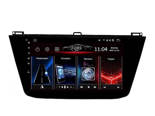 Штатная магнитола FORS.auto FS 1 LITE для Volkswagen Tiguan 2016-2017