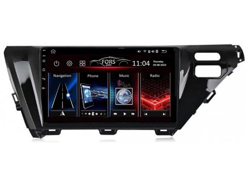 Штатна магнітола FORS.auto FS 6 MAX для Toyota Camry (6+128Gb, 10") 2018+