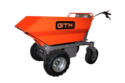 Візок будівельний самохідний на колесах (дампер) 500кг/акк.32Ah