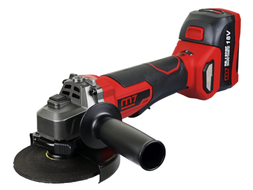 Угловая шлифмашина ак. 125мм DG-501, 18В, 3000-8000об/мин +акум.5Ач-2шт, зарядное устройство, кейс