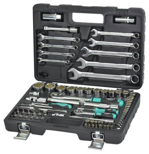 Набір інструментів 84од. 1/2-1/4" 10-32мм+ ключі та біти