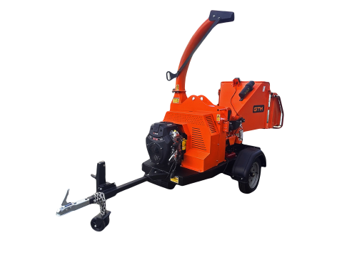 Измельчитель бенз. DCH6 25л.с., диам.веток до 18см, барабан с 2 ножами