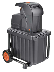 Измельчитель садовый DS2800/45, 220В, 2800Вт, ветки до 45мм, ножи, контейнер 60л