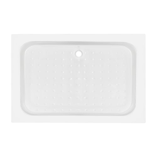 Душевой поддон KAPIELKA ST120x80х14 низкий, прямоугольный, диаметр слива 52 мм Lidz