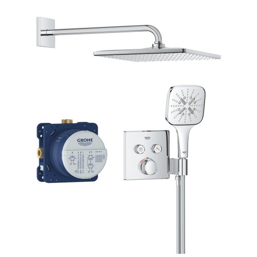 Душевая система Grohtherm SmartControl Rainshower 310 Mono Cube (34865000)