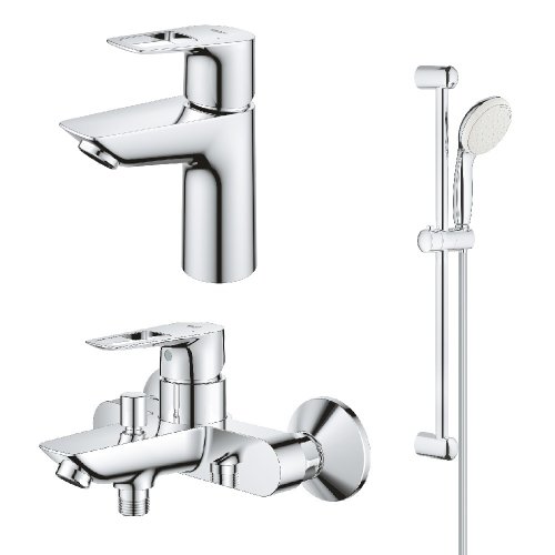 Набор смесителей Grohe BauLoop New 3 в 1, для ванной (UA123214S0)