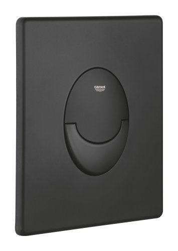 Панель смыва для унитаза вертикальная, черный матовый Grohe Skate Air (38505KF0)