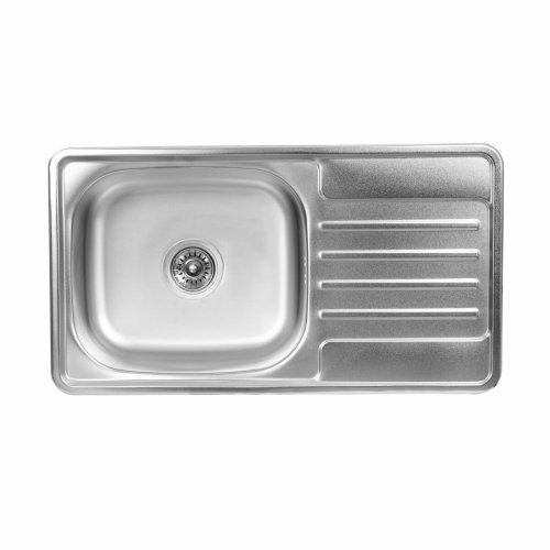 Кухонная мойка из нержавеющей стали Platinum САТИН 7642 (0,8/180 мм)
