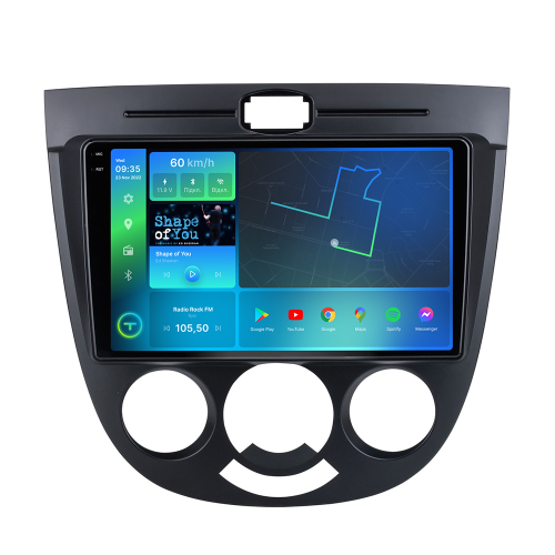 Штатна магнітола Torssen 2K Chevrolet Lacetti 04-13 F9432 4G Carplay DSP