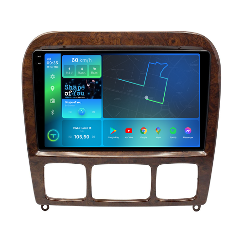 Штатная магнитола Torssen 2K Mercedes W220 02-05 F9432 4G Carplay DSP