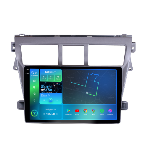 Штатная магнитола Torssen 2K Toyota Yaris 06-12/Vios 06-12 silver F9464 4G Carplay DSP