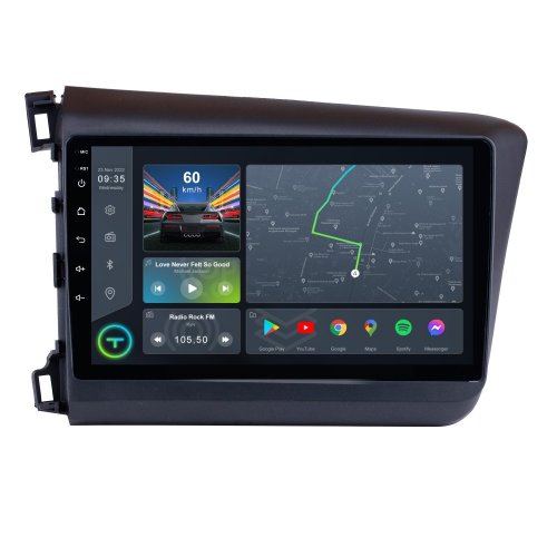 Штатна магнітола Torssen Honda Civic 2012+ F9432 4G Carplay DSP