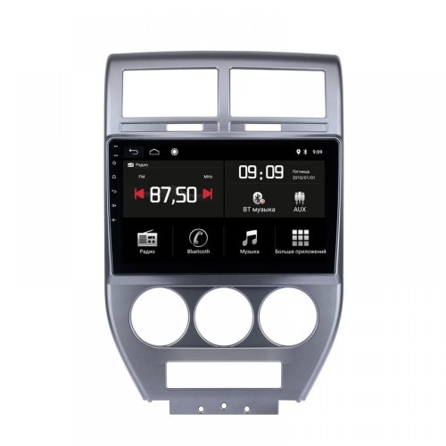 Штатная магнитола Torssen Jeep Compass 07-10 F10432 4G Carplay DSP