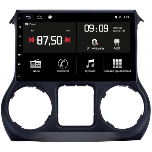 Штатная магнитола Torssen Jeep Wrangler 15-17 F10432 4G Carplay DSP