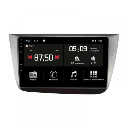 Штатная магнитола Torssen Seat Altea 04-15/Toledo 04-09 F9432 4G Carplay DSP