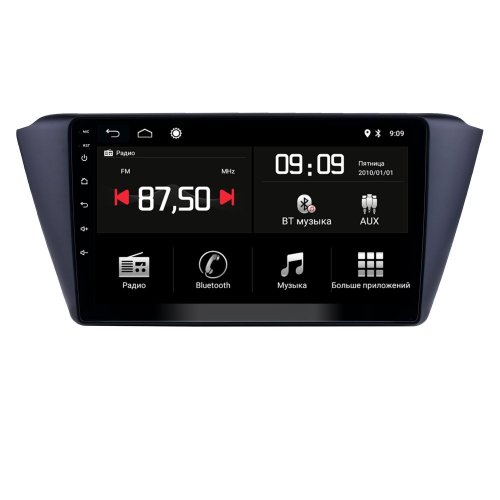 Штатная магнитола Torssen Skoda Fabia 2 2015-2019 F9432 4G Carplay DSP