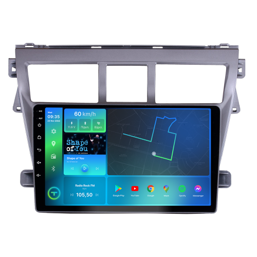 Штатная магнитола Torssen Toyota Yaris 06-12 / Vios 06-12 silver F9464 4G Carplay DSP