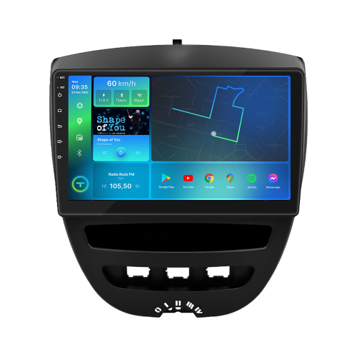 Штатная магнитола Torssen Citroen C1,107, Yago F10332 4G Carplay DSP