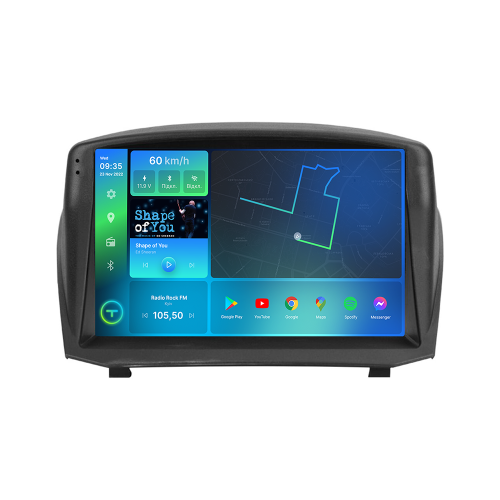 Штатная магнитола Torssen Ford Fiesta MK6 08-19 F9232 4G Carplay DSP