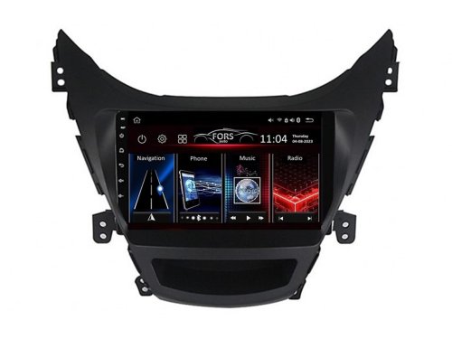 Штатная магнитола FORS.auto FS 2 PRO для Hyundai Elantra (2+32Gb, 9") 2011-2013