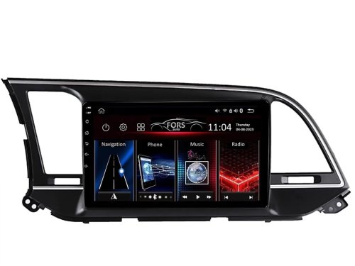 Штатная магнитола FORS.auto FS 2 PRO для Hyundai Elantra (2+32Gb, 9") 2016-2018