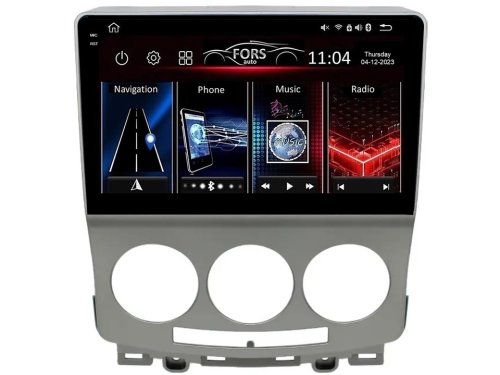 Штатная магнитола FORS.auto FS 2 PRO для Mazda 5 (2+32Gb, 9") 2005-2010