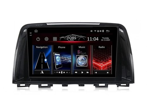 Штатная магнитола FORS.auto FS 2 PRO для Mazda 6 (2+32Gb, 9") 2012-2016