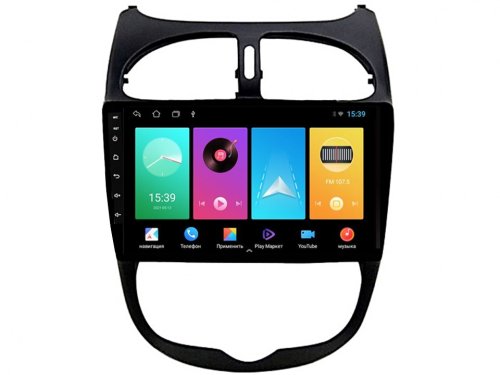 Штатная магнитола FORS.auto FS 2 PRO для Peugeot 206 2000-2016