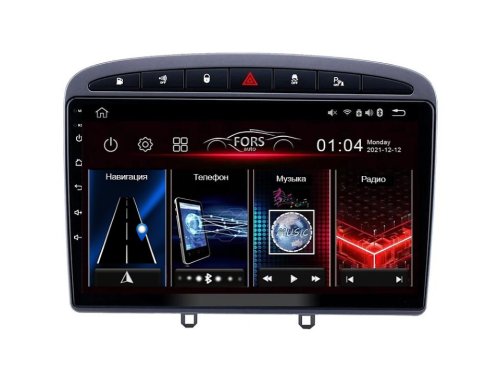 Штатная магнитола FORS.auto FS 2 PRO для Peugeot 408 2007-2013