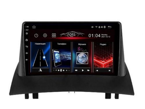 Штатная магнитола FORS.auto FS 2 PRO для Renault Megane 2 (9 inch) 2003-2009