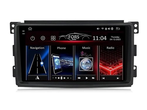 Штатная магнитола FORS.auto FS 2 PRO для Smart Fortwo (2+32Gb, 9") 2005-2010