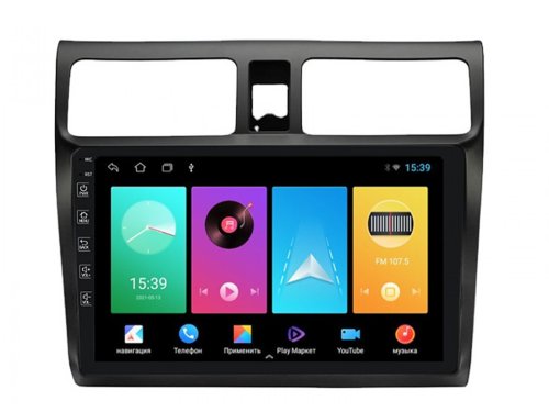 Штатная магнитола FORS.auto FS 2 PRO для Suzuki Swift (2+32Gb, 10") 2004-2010